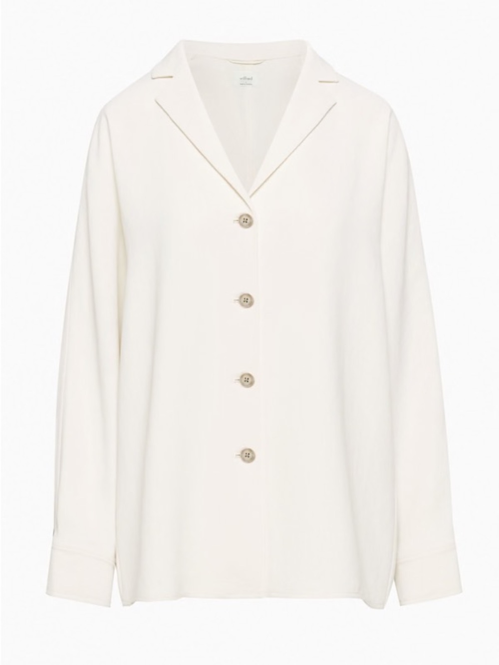 NWT Aritzia Wilfred Freeform Shirt - Light Birch, Size L